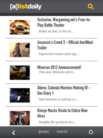 【免費娛樂App】A-List Daily Video Game and Entertainment Industry News-APP點子