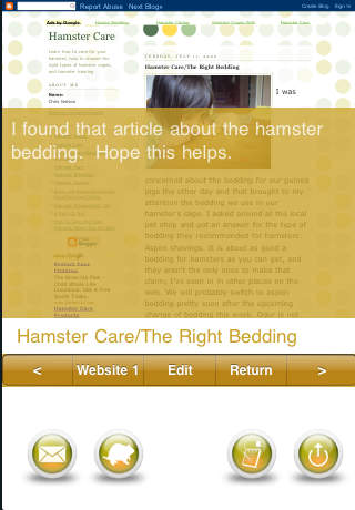 Pet Lover's Hamster News Reader screenshot 3