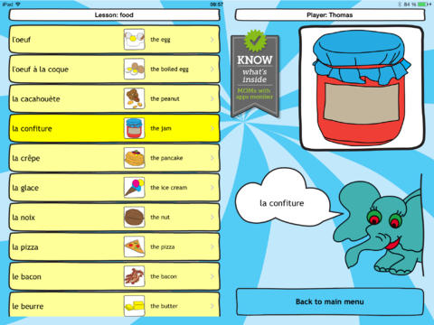 【免費教育App】Motlies Vocabulary Trainer French 3 - Food and Kitchen-APP點子