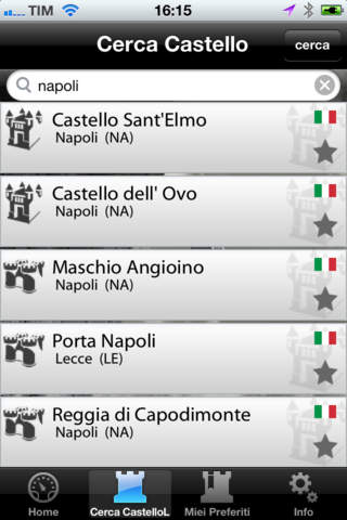 Castelli Italia screenshot 4