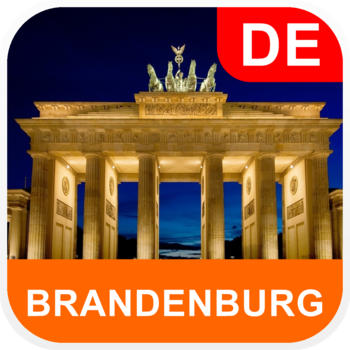 Brandenburg, Germany Map - PLACE STARS LOGO-APP點子