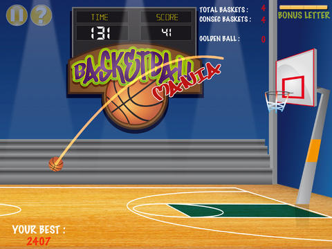 BasketBall Mania for iPad screenshot 2