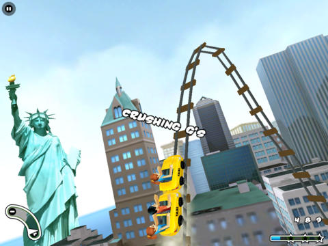 New York 3D Rollercoaster Rush HD Free screenshot 3