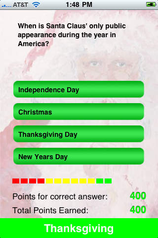 【免費遊戲App】Santa Claus Trivia-APP點子