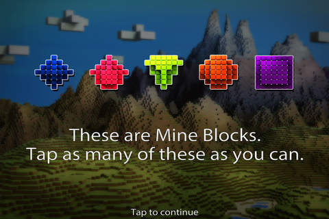 Don't let the Mine Block Gems Drop! screenshot 3