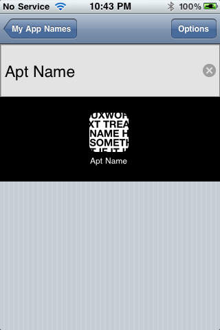 Apt Name screenshot 2