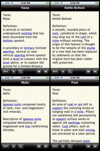 Glossary of Mining & Geological Terms screenshot 2