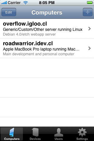 iPhone Screenshot 1
