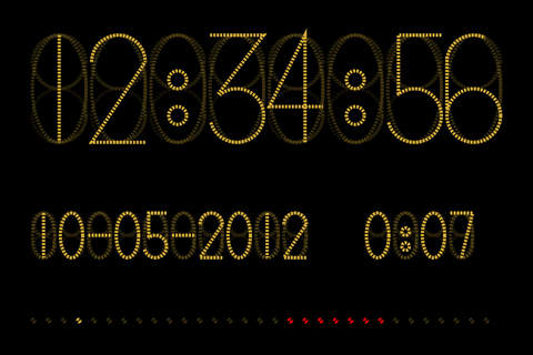 Goldfinger Clock screenshot 3