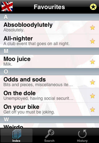 【免費書籍App】British Slang Dictionary-APP點子