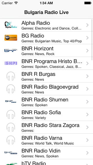 Bulgaria Radio Player - free online fm am live stream tuner on news music channel station България р