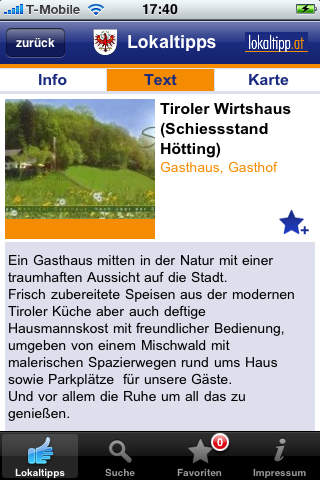 Lokaltipp Tirol – Restaurant & Gastronomie Guide screenshot 4