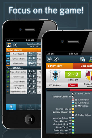 My Football Manager Online - Do you have the balls? screenshot 2