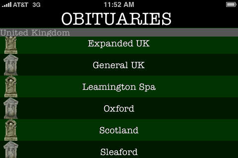 【免費個人化App】Obituaries-APP點子