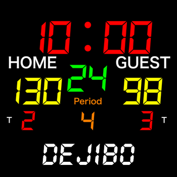 Basketball Scoreboard -Dejibo- LOGO-APP點子