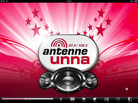 【免費音樂App】Antenne Unna, iPad Version-APP點子