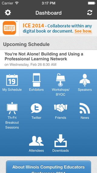 免費下載書籍APP|Illinois Computing Educators Conference 2014 app開箱文|APP開箱王