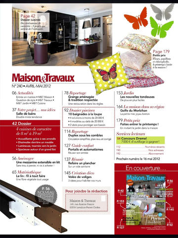 【免費生活App】Maison & Travaux Mag-APP點子