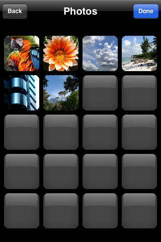 Captura de pantalla del iPhone 2