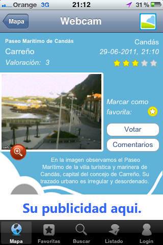 Webcams de Asturias - WAST screenshot 4
