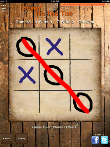 【免費遊戲App】Speed TicTacToe-APP點子