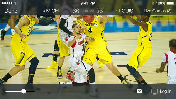 NCAA® March Madness® Live iPhone Screenshot 4