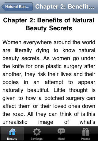 Natural Beauty Secrets screenshot 3