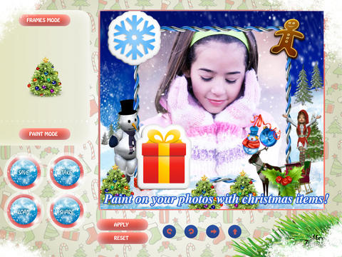 Christmas Photo Editor for iPad 2 screenshot 3