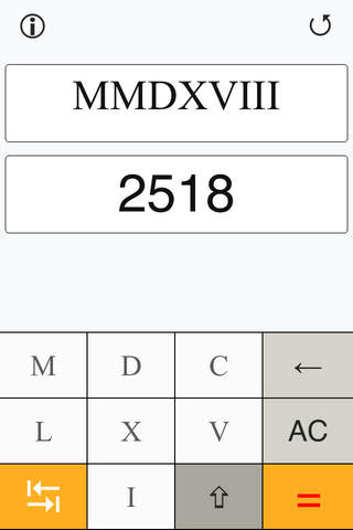 Roman Numerals Converter screenshot 3