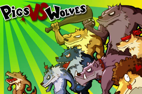 Pigs VS Wolves LITE screenshot 2