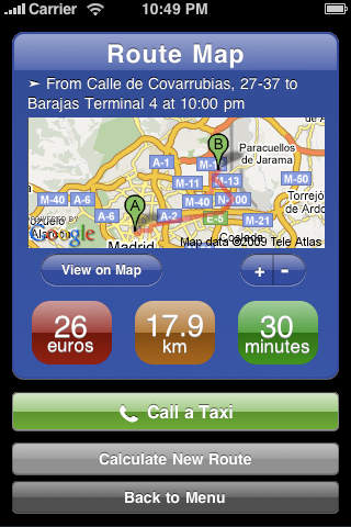 【免費旅遊App】Taxi Madrid-APP點子