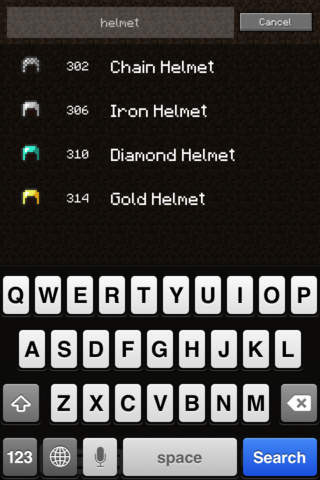 Block IDs for Minecraft screenshot 2