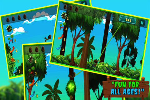 Bigfoot Swing - Crazy Sasquatch Adventure Physics Game Pro screenshot 2
