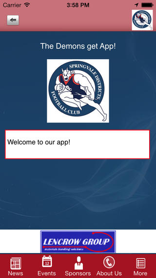 【免費運動App】Springvale Districts Football Club-APP點子