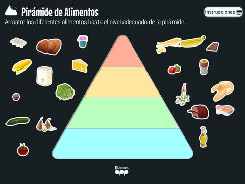 Pirámide de Alimentos screenshot 3