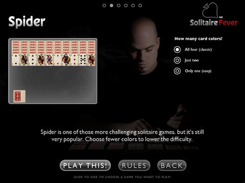 Solitaire Fever HD screenshot 2