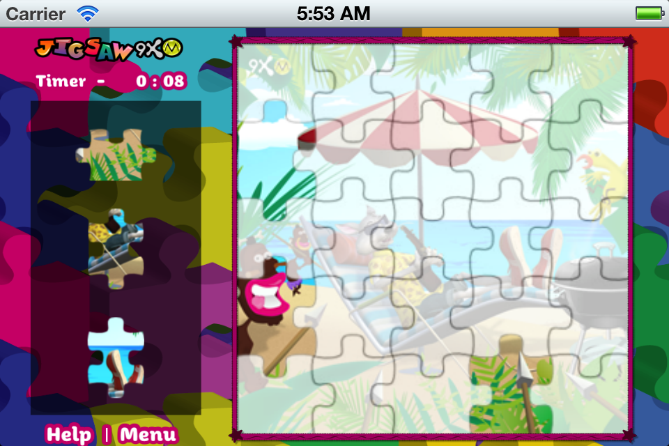 9XM Jigsaw Lite Games Board Puzzle free app for iPhone, iPad and Watch