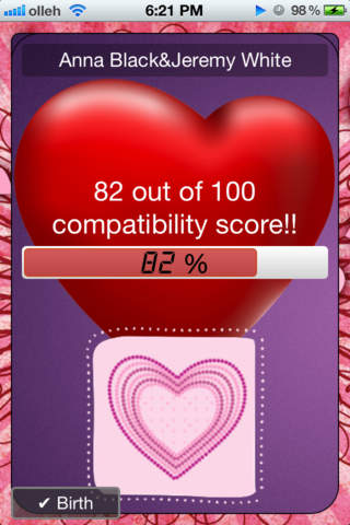 Love Compatibility Match Calculator - Test Your Crush! screenshot 2