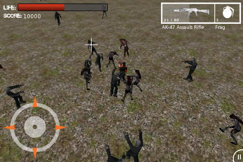Zombie Fields Free screenshot 2
