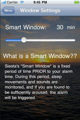 Siesta Smart Alarm screenshot 3