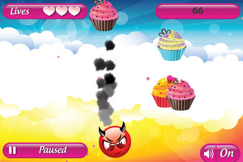 Cupcakes From Heaven - Catch Tasty Baked Heavenly Falling Cupcake screenshot 3