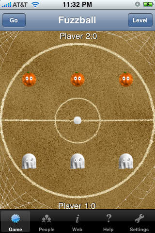 Halloween Fuzzball: A Spooky Multiplayer Billiards Strategy Game screenshot 3