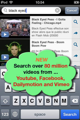 VideoTime for Facebook LITE - Find Play Share Videos of your Friends