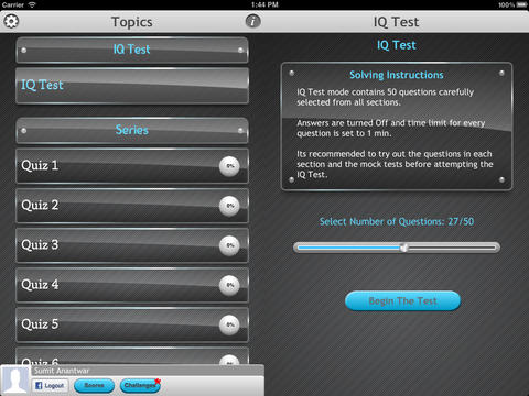 【免費教育App】Intelligence Series : IQ Test Lite-APP點子