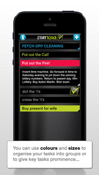 【免費生產應用App】Stuff To Do! (free)-APP點子
