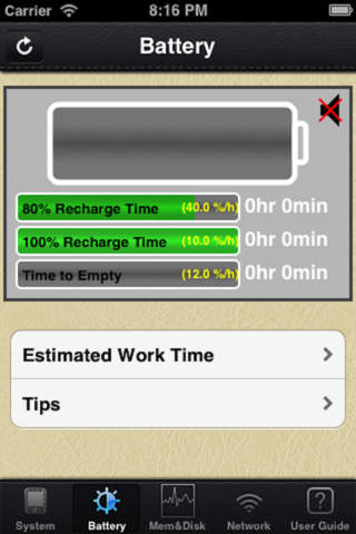 System Manager - Battery Monitoring, System Monitoring, Network Monitoring, User Guide screenshot 3
