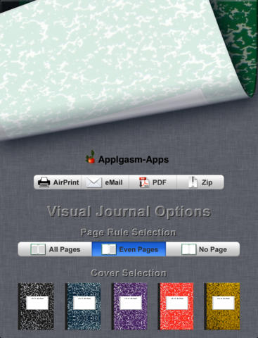 Visual Journal screenshot 2