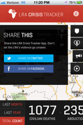 LRA Crisis Tracker screenshot 4