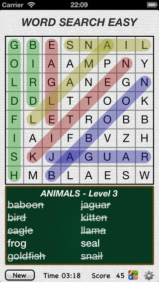 Word Search Easy