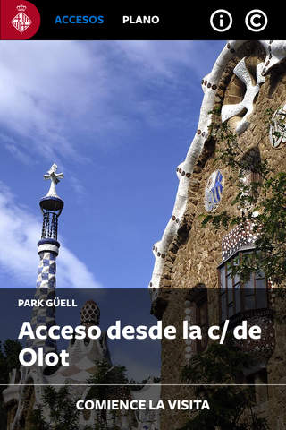 Park Güell, guía oficial de la zona monumental screenshot 3